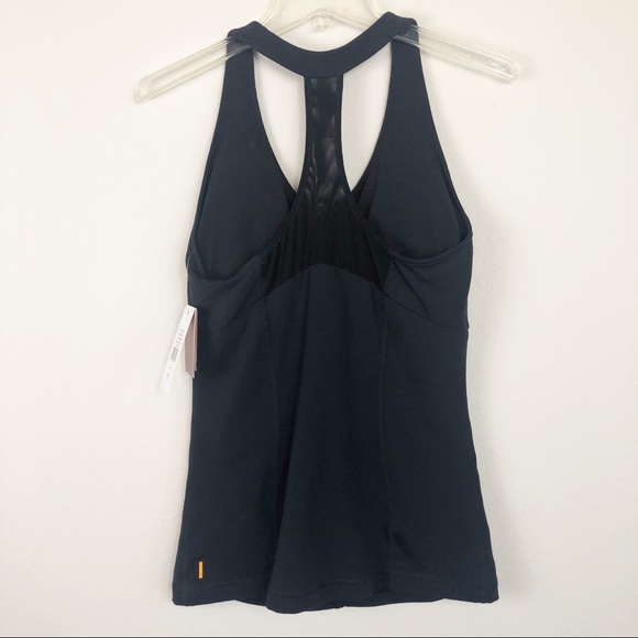 New Lucy Perfect Core Black Halter Tank Top, L - Picture 6 of 15